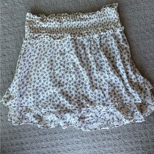 Rails Addison White Floral Mini Skirt